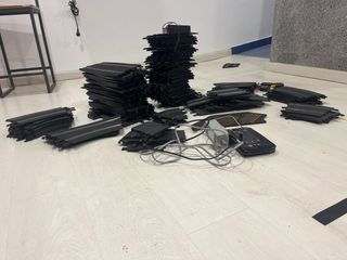 Pistas Scalextric con caja de conexión