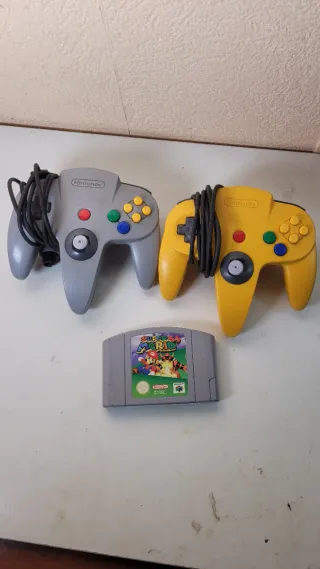 Mandos Nintendo 64 + Super Mario 64