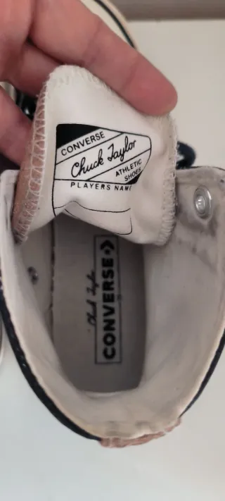 Converse All Star Botas Negras plataforma