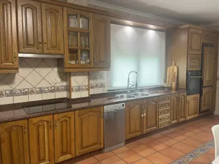 Cocina Madera Grande 5.80 metros de frontal