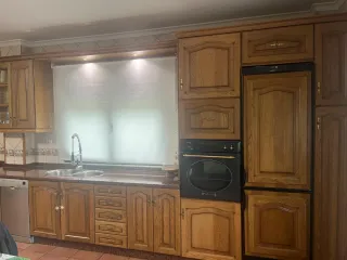 Cocina Madera Grande 5.80 metros de frontal