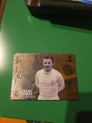Cromo Ferenc Puskas Panini Real Madrid CF