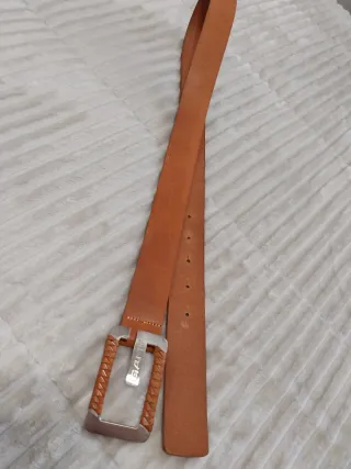 Cinturón Gant Mujer Camel , piel