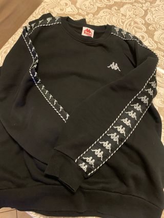 Tuta Kappa Nera Uomo Tg L