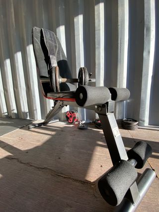 Banco de pesas ajustable