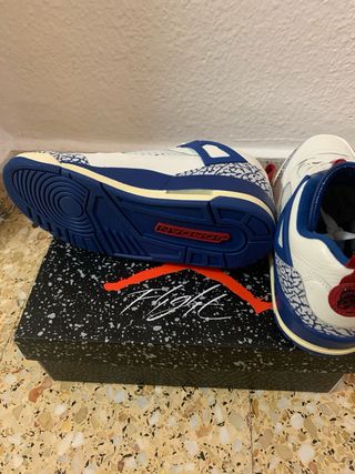 Zapatillas Jordan Spizike Low Azul/Blanco