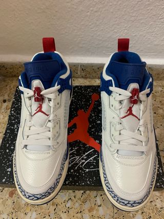 Zapatillas Jordan Spizike Low Azul/Blanco