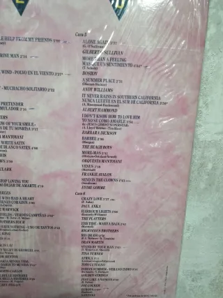 Vinilo 3xLP 50 Baladas Inolvidables 2