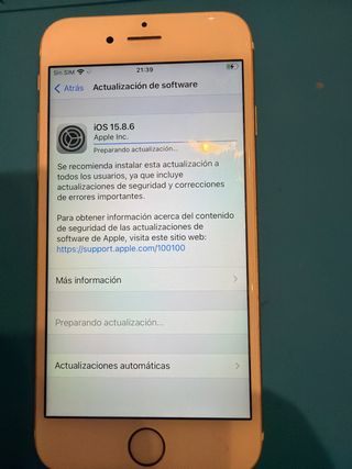 iPhone 6s Apple iOS 15.8.6