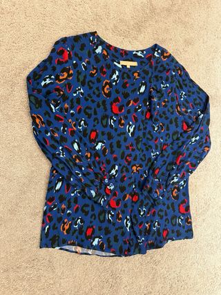 Blusa Dolores Promesa Animal Print Talla M