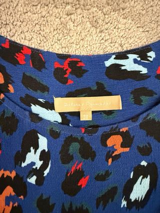 Blusa Dolores Promesa Animal Print Talla M