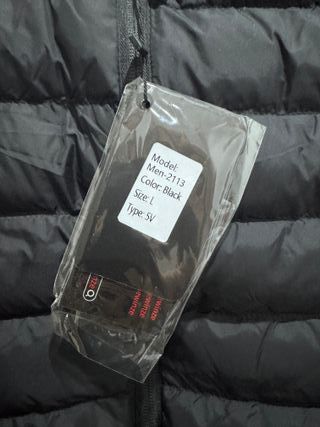 Chaleco Calefactable con Batería Hombre, talla L