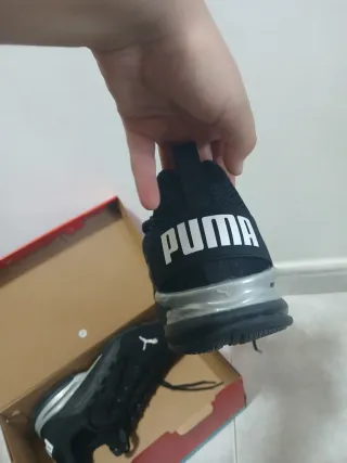 Zapatillas Puma Axelion LS Negras/Gris