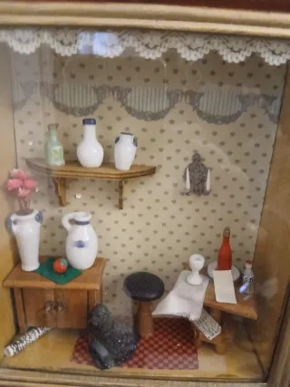 Miniatura salottino da appendere