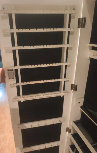 Espejo Joyero Blanco