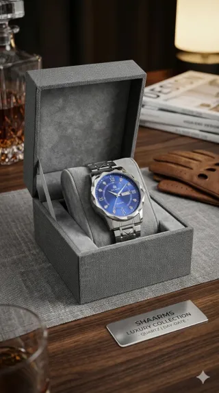 Reloj SYLVA ARMS Hombre Azul/Plata