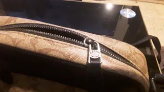 Bolso Coach New York Monogram Marrón y Beige