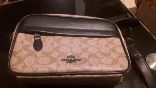 Bolso Coach New York Monogram Marrón y Beige