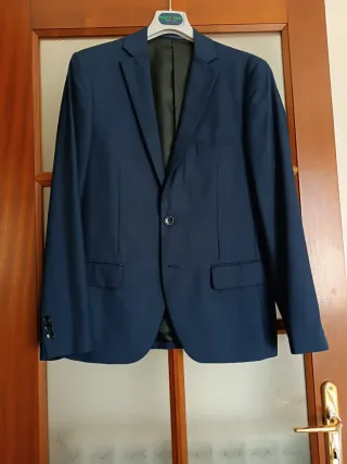 Giacca uomo Piazza Italia blu 2 bottoni