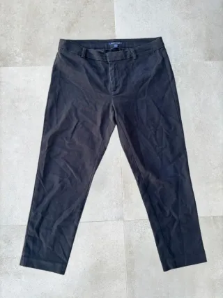 Tommy Hilfiger Pantalone Chino Nero - Taglia 6 (M)