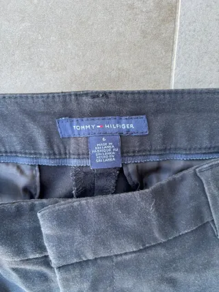 Tommy Hilfiger Pantalone Chino Nero - Taglia 6 (M)