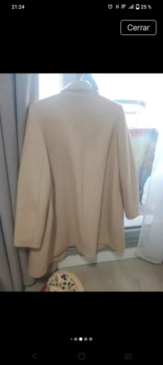Abrigo Zara Beige