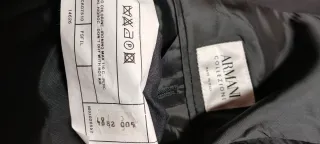 Giacca Uomo Armani Nera