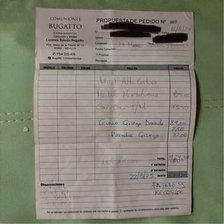 Vestido de Comunión Bugatto + Cancán