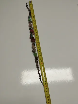 Collar Vintage Piedras Semipreciosas Multicolor