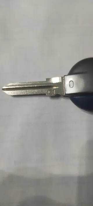 Chiave Fiat barchetta con trasponder  nuova