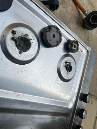 Placa de gas 3 fuegos