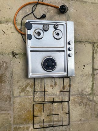 Placa de gas 3 fuegos