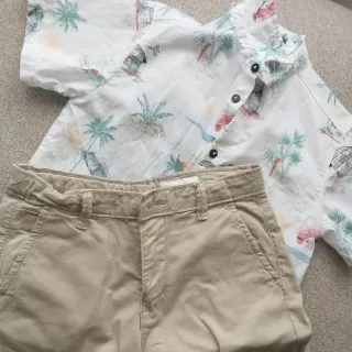 Conjunto niño 7 años: Camisa y pantalón