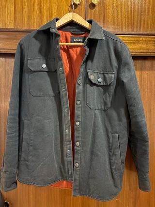 Chaqueta Deus Ex Machina Negra y Roja