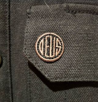 Chaqueta Deus Ex Machina Negra y Roja