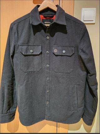 Chaqueta Deus Ex Machina Negra y Roja