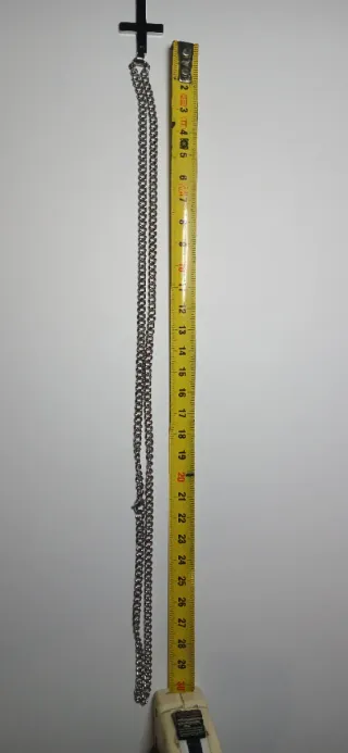 Collar Cruz Acero Inoxidable