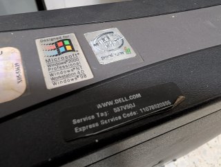 Ordenador Dell Pentium 3 Retro gaming