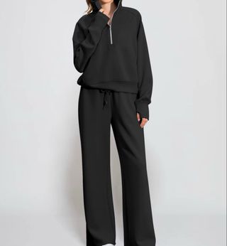 Conjunto deportivo mujer negro