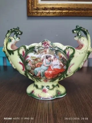 Centro de mesa porcelana vintage