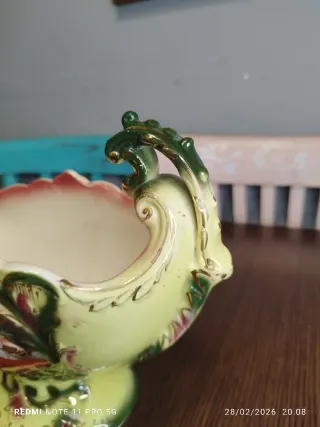 Centro de mesa porcelana vintage