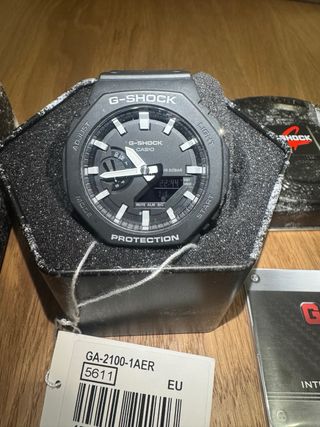 Reloj Casio G-Shock GA-2100-1AER Negro.