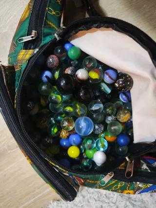 Lote de canicas vintage