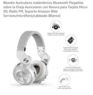 Auriculares Azules