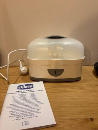 Esterilizador eléctrico Chicco SterilNatural 2en1