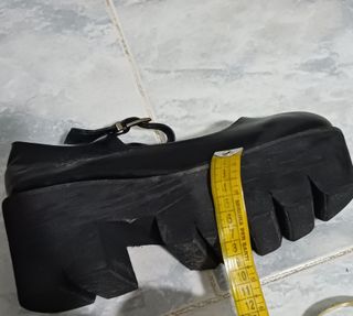 Scarpe nere tacco platform 40