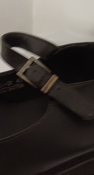 Scarpe nere tacco platform 40