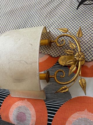 Lampadario antico in bronzo