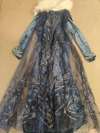 Disfraz Elsa Frozen Talla 110 cm. 3-5 años