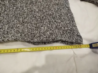 Jersey lana gris jaspeado. Pull&Bear.